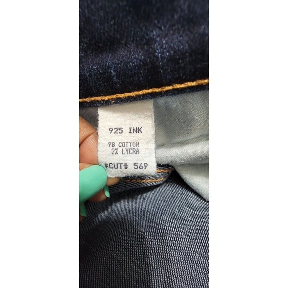 J Brand Women's Blue Denim Bermuda Shorts‎ Frayed Hem 5-Pocket Design Size 29 - Picture 8 of 15